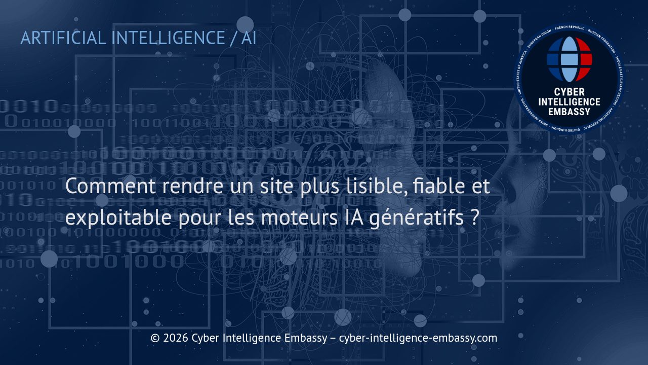 Comment rendre un site plus lisible, fiable et exploitable pour les moteurs IA génératifs ?