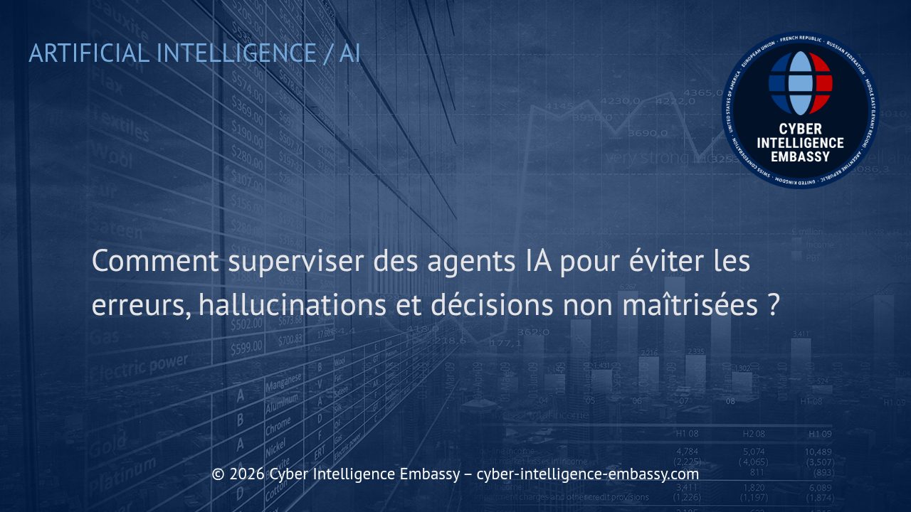 Comment superviser des agents IA pour éviter les erreurs, hallucinations et décisions non maîtrisées ?