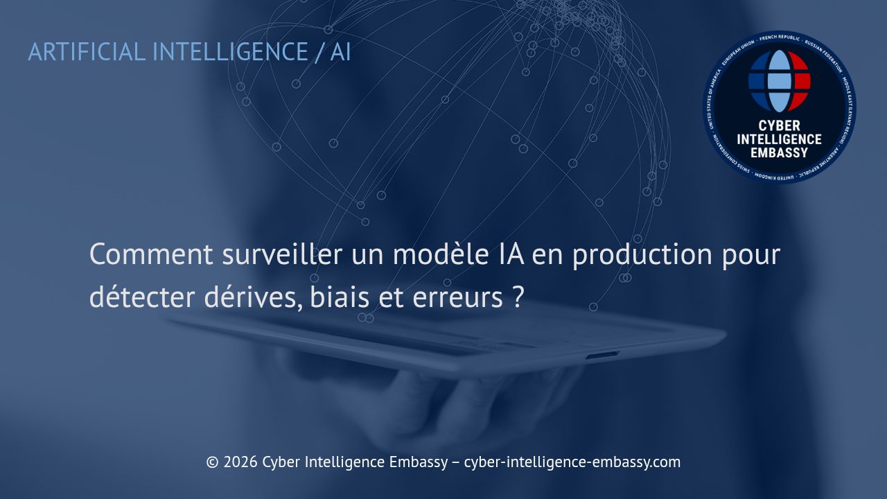 Comment surveiller un modèle IA en production pour détecter dérives, biais et erreurs ?