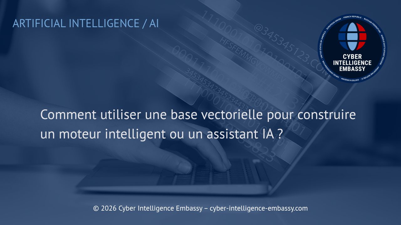 Comment utiliser une base vectorielle pour construire un moteur intelligent ou un assistant IA ?