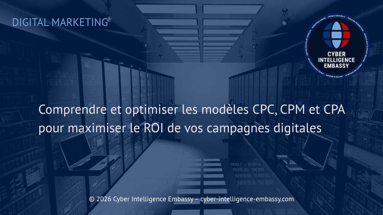 Comprendre et optimiser les modèles CPC, CPM et CPA pour maximiser le ROI de vos campagnes digitales