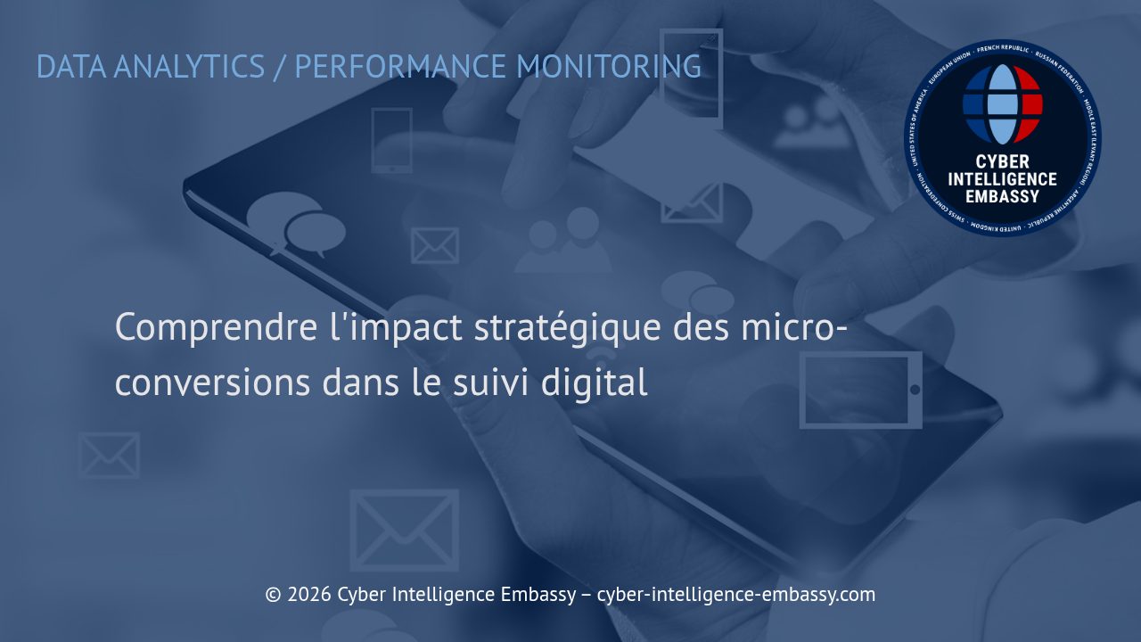 Comprendre l'impact stratégique des micro-conversions dans le suivi digital
