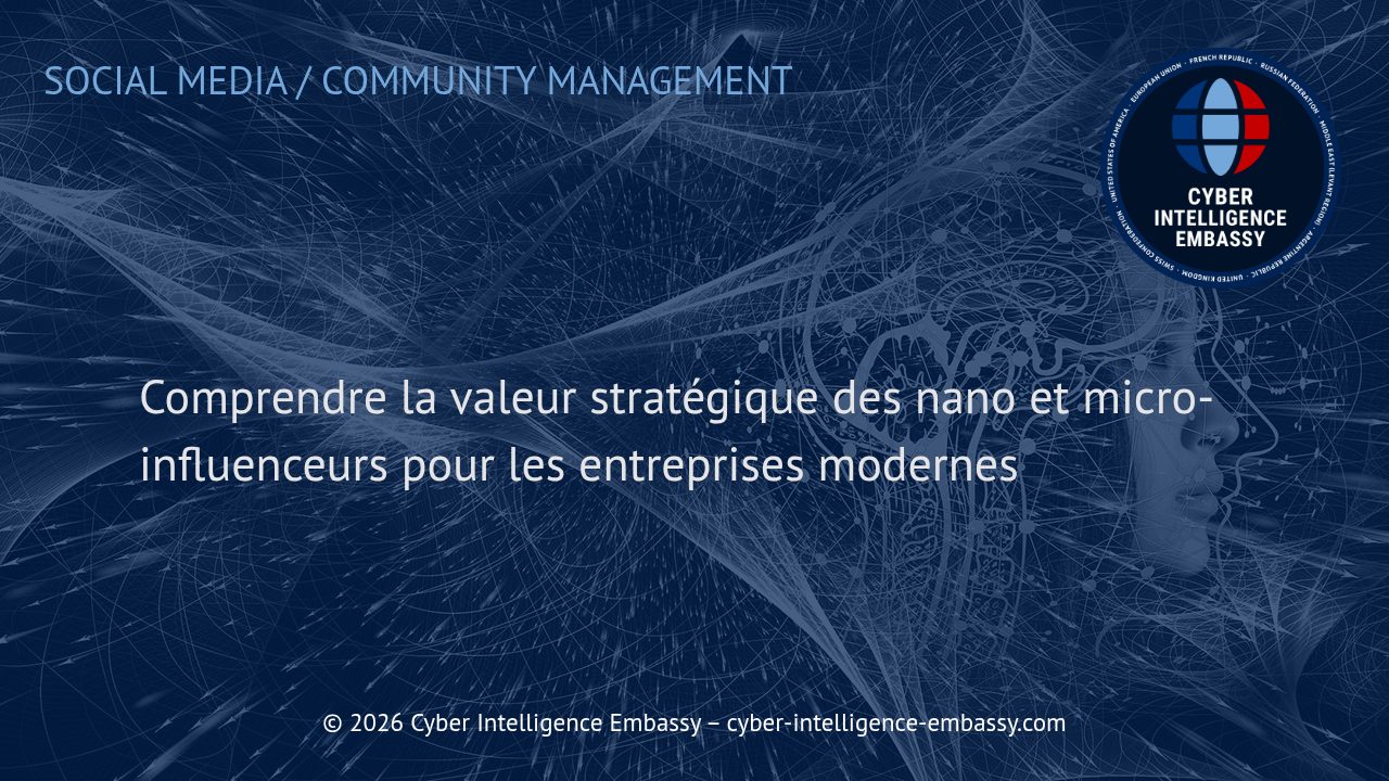 Comprendre la valeur stratégique des nano et micro-influenceurs pour les entreprises modernes