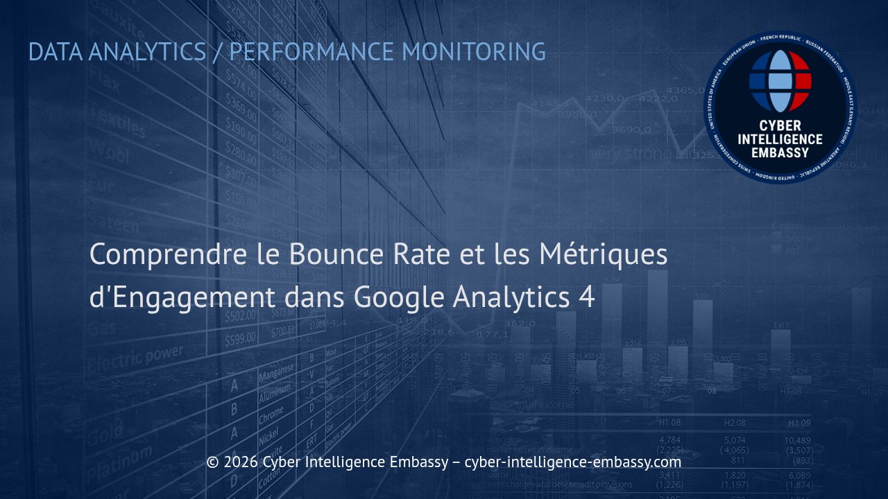 Comprendre le Bounce Rate et les Métriques d'Engagement dans Google Analytics 4