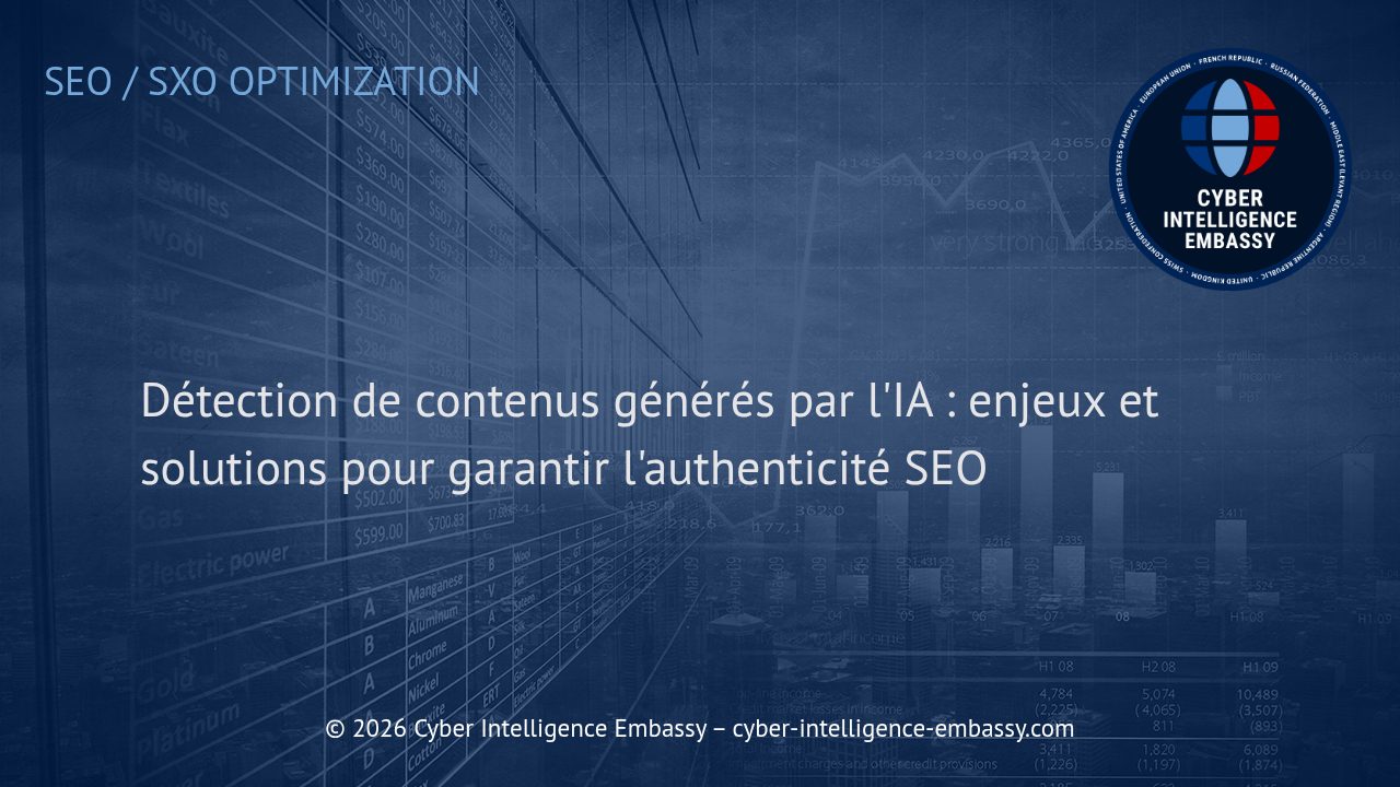 Détection de contenus générés par l'IA : enjeux et solutions pour garantir l'authenticité SEO