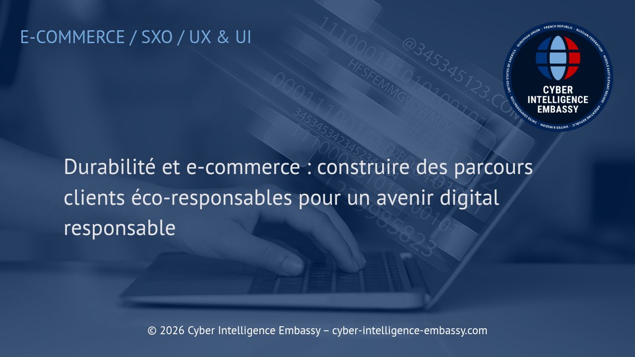 Durabilité et e-commerce : construire des parcours clients éco-responsables pour un avenir digital responsable