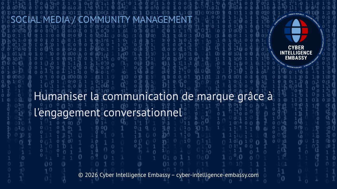 Humaniser la communication de marque grâce à l'engagement conversationnel