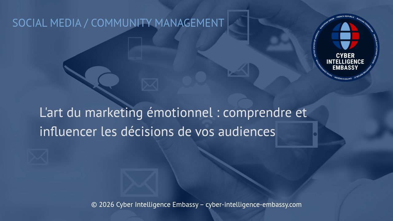 L'art du marketing émotionnel : comprendre et influencer les décisions de vos audiences