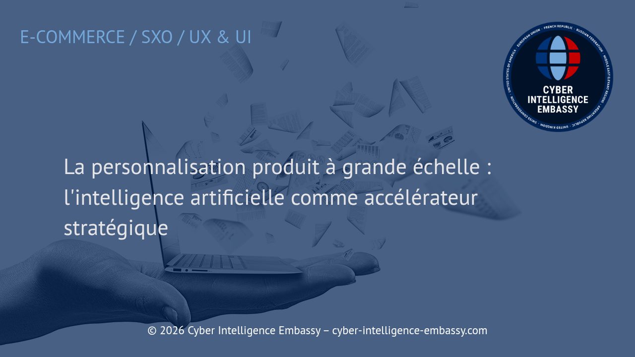 La personnalisation produit à grande échelle : l'intelligence artificielle comme accélérateur stratégique