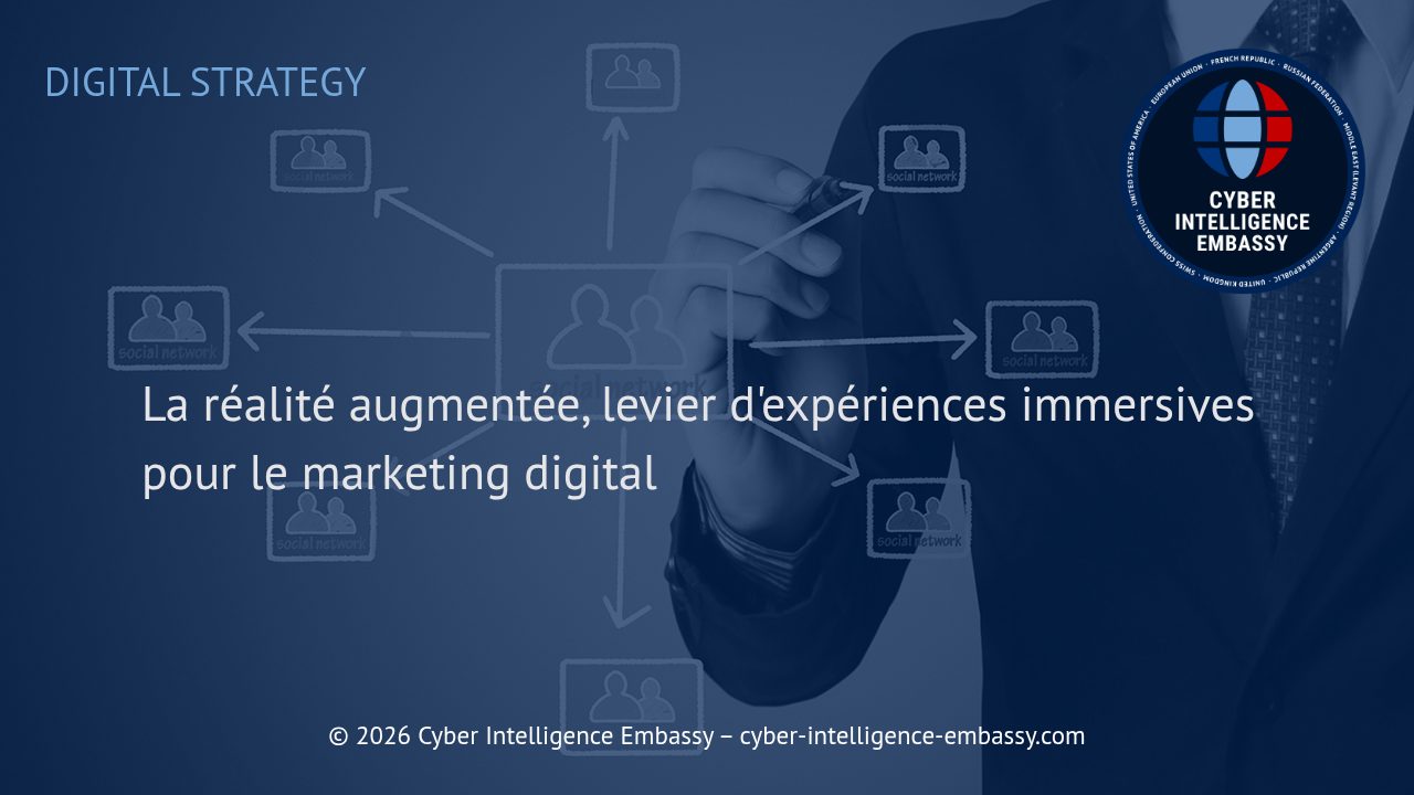 La réalité augmentée, levier d'expériences immersives pour le marketing digital