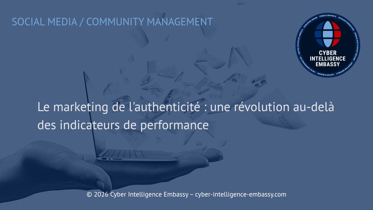 Le marketing de l'authenticité : une révolution au-delà des indicateurs de performance