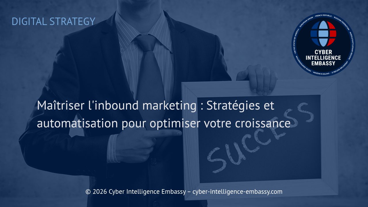 Maîtriser l'inbound marketing : Stratégies et automatisation pour optimiser votre croissance