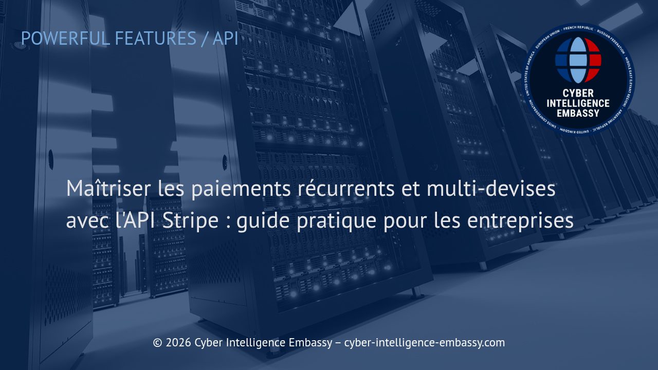 Maîtriser les paiements récurrents et multi-devises avec l'API Stripe : guide pratique pour les entreprises