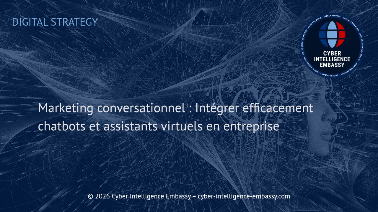 Marketing conversationnel : Intégrer efficacement chatbots et assistants virtuels en entreprise