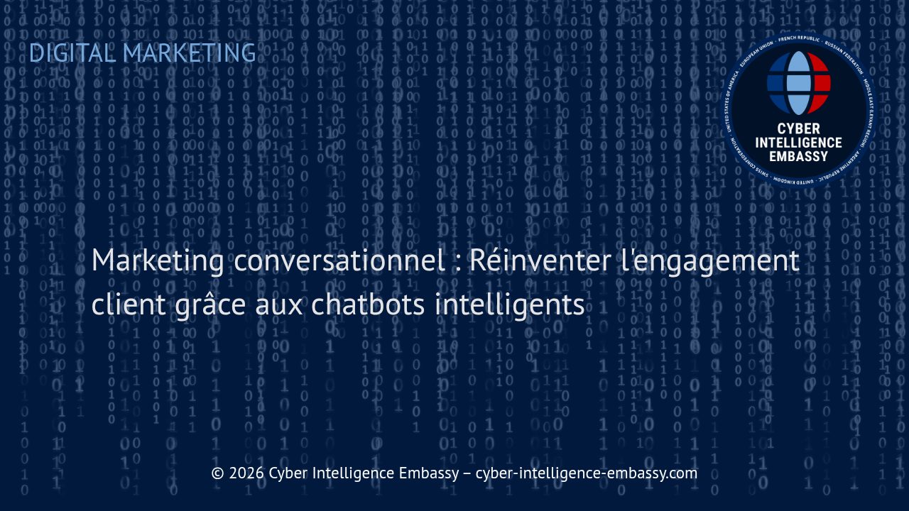 Marketing conversationnel : Réinventer l'engagement client grâce aux chatbots intelligents