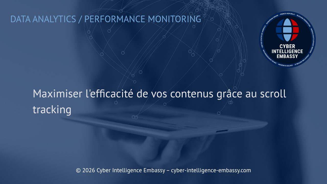Maximiser l'efficacité de vos contenus grâce au scroll tracking