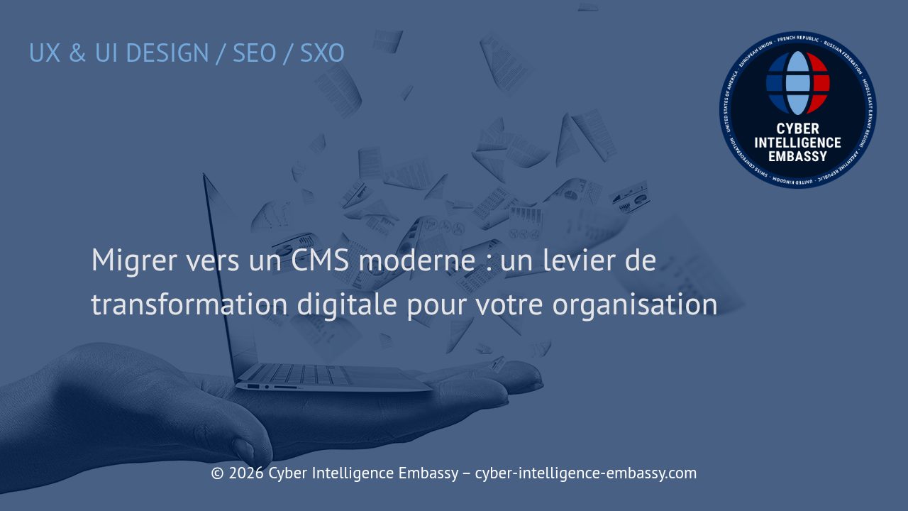 Migrer vers un CMS moderne : un levier de transformation digitale pour votre organisation