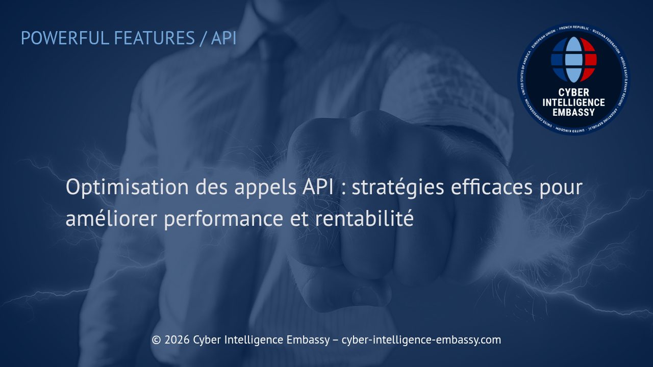 Optimisation des appels API : stratégies efficaces pour améliorer performance et rentabilité