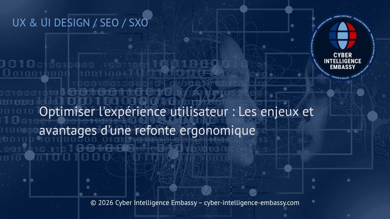 Optimiser l'expérience utilisateur : Les enjeux et avantages d'une refonte ergonomique