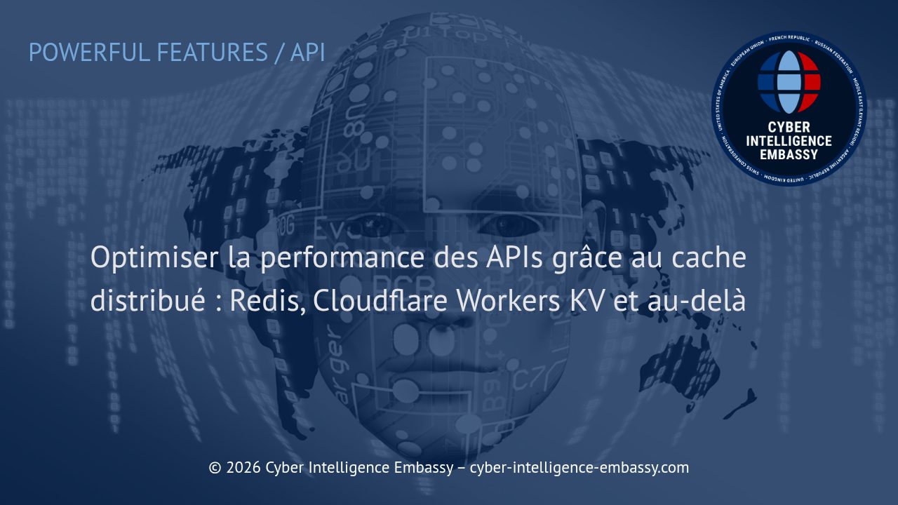 Optimiser la performance des APIs grâce au cache distribué : Redis, Cloudflare Workers KV et au-delà