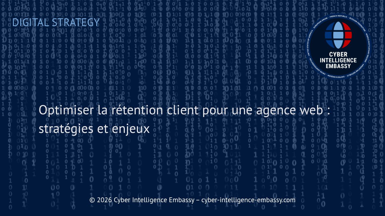 Optimiser la rétention client pour une agence web : stratégies et enjeux