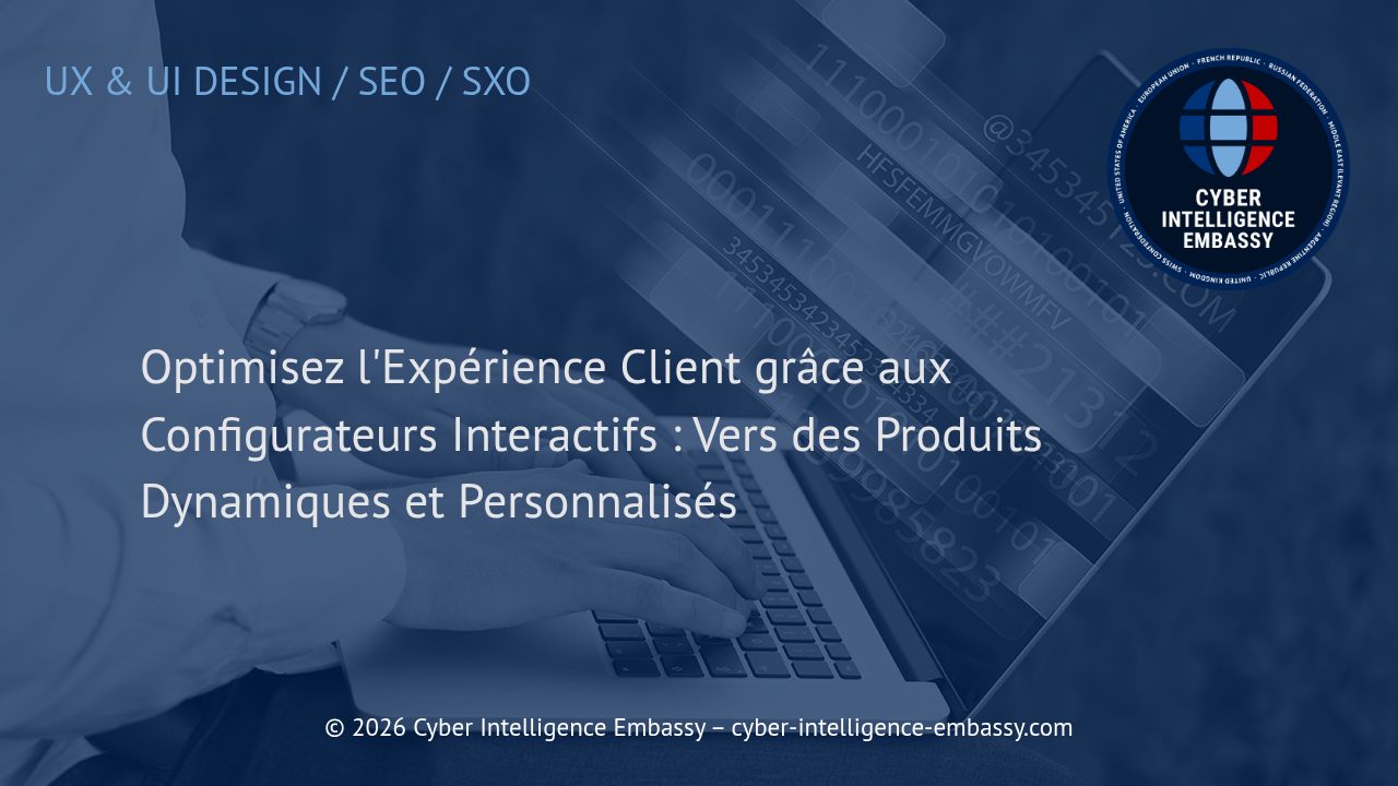 Optimisez l'Expérience Client grâce aux Configurateurs Interactifs : Vers des Produits Dynamiques et Personnalisés