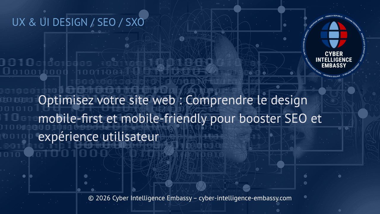 Optimisez votre site web : Comprendre le design mobile-first et mobile-friendly pour booster SEO et expérience utilisateur