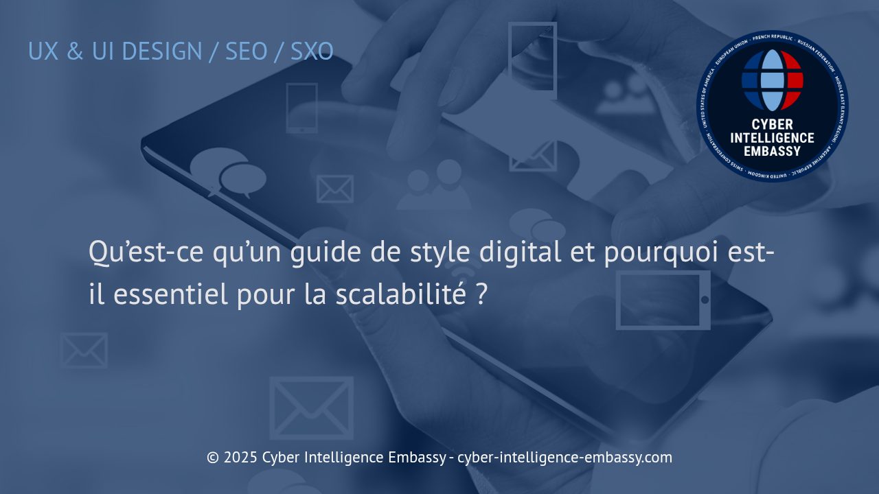 Guide de style digital : la clé d'une scalabilité efficace et cohérente