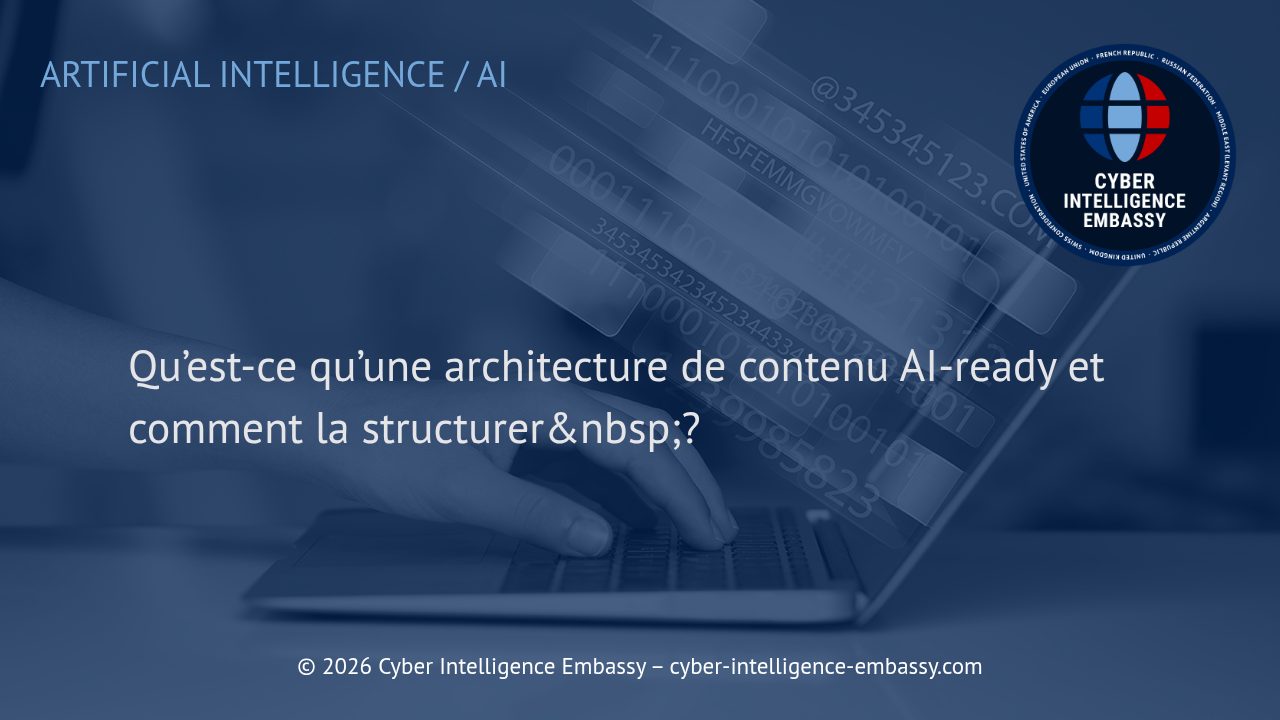 Qu’est-ce qu’une architecture de contenu AI-ready et comment la structurer&nbsp;?
