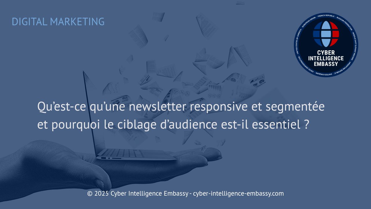 Maîtriser la newsletter responsive et segmentée : la clé d'un ciblage d'audience efficace