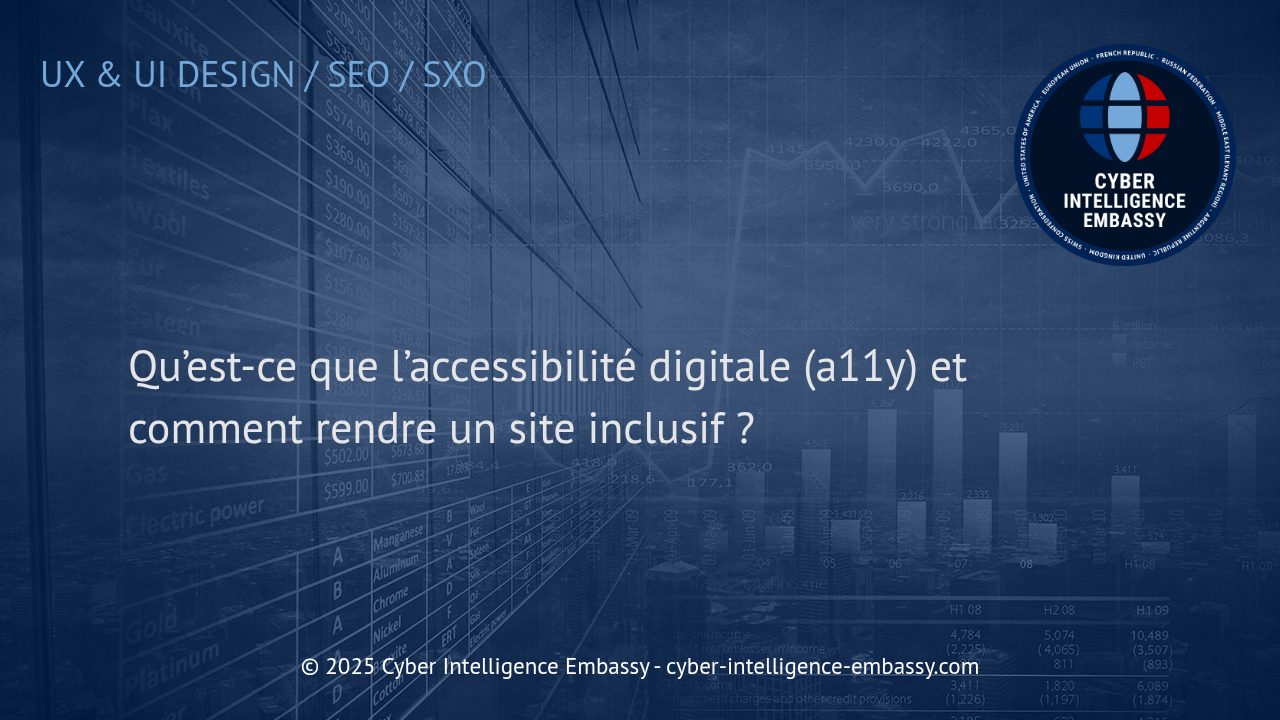 Accessibilité digitale : bâtir des sites véritablement inclusifs