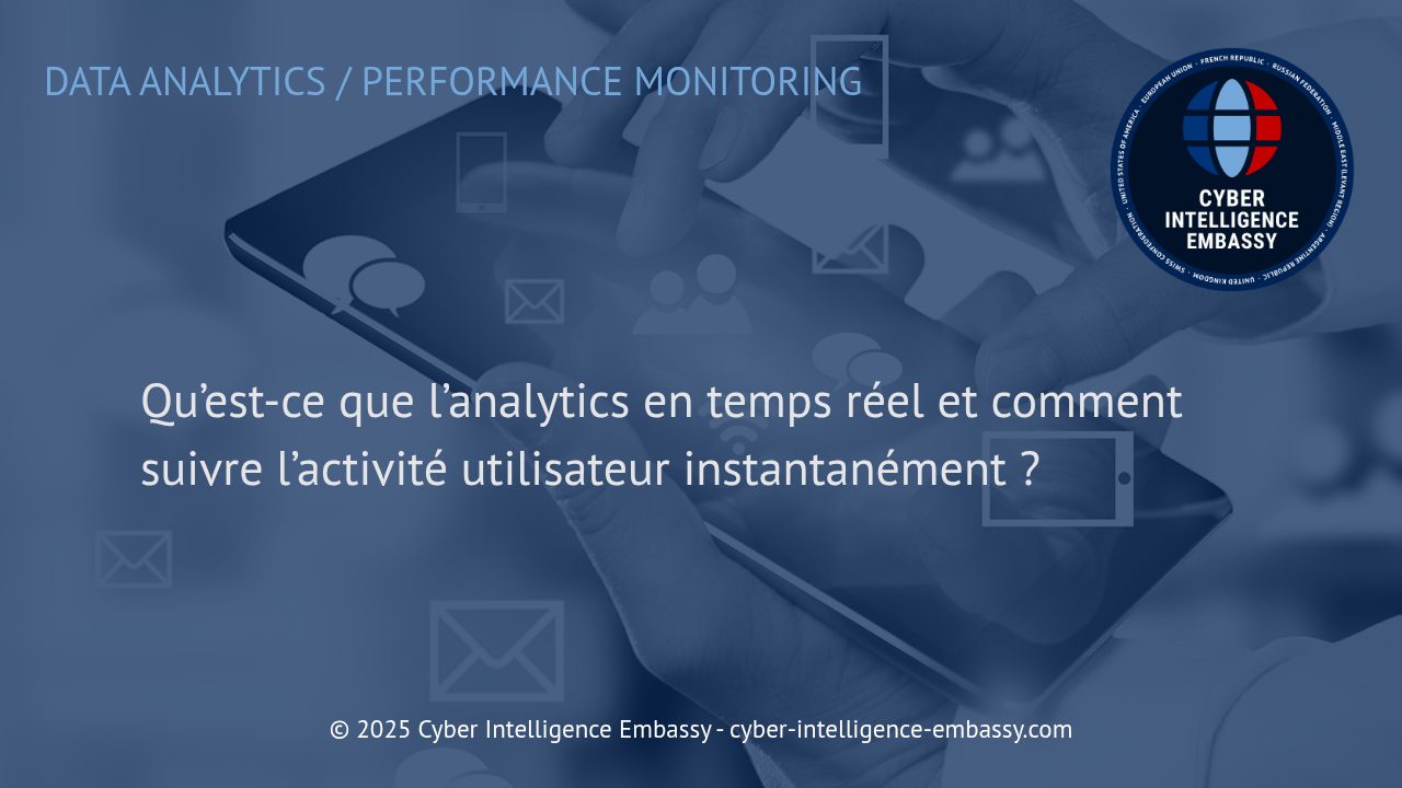 Maîtriser l'Analytics en Temps Réel : Suivi Instantané de l'Activité Utilisateur