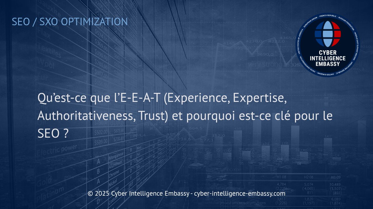 E-E-A-T : Le pilier de la crédibilité et de la visibilité SEO en 2024