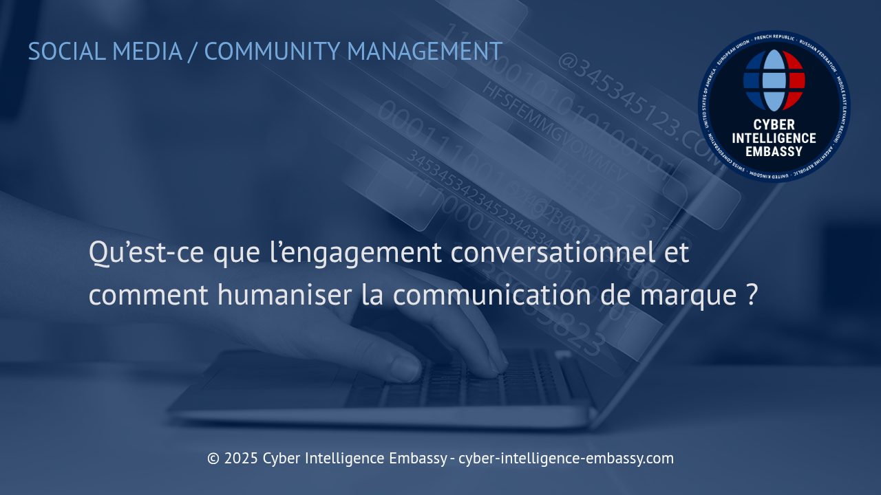 Humaniser la communication de marque grâce à l'engagement conversationnel