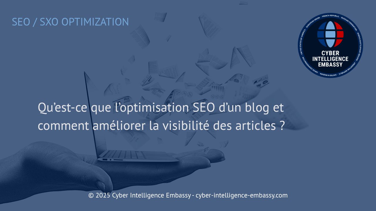 Maîtriser l'optimisation SEO pour booster la visibilité de votre blog professionnel