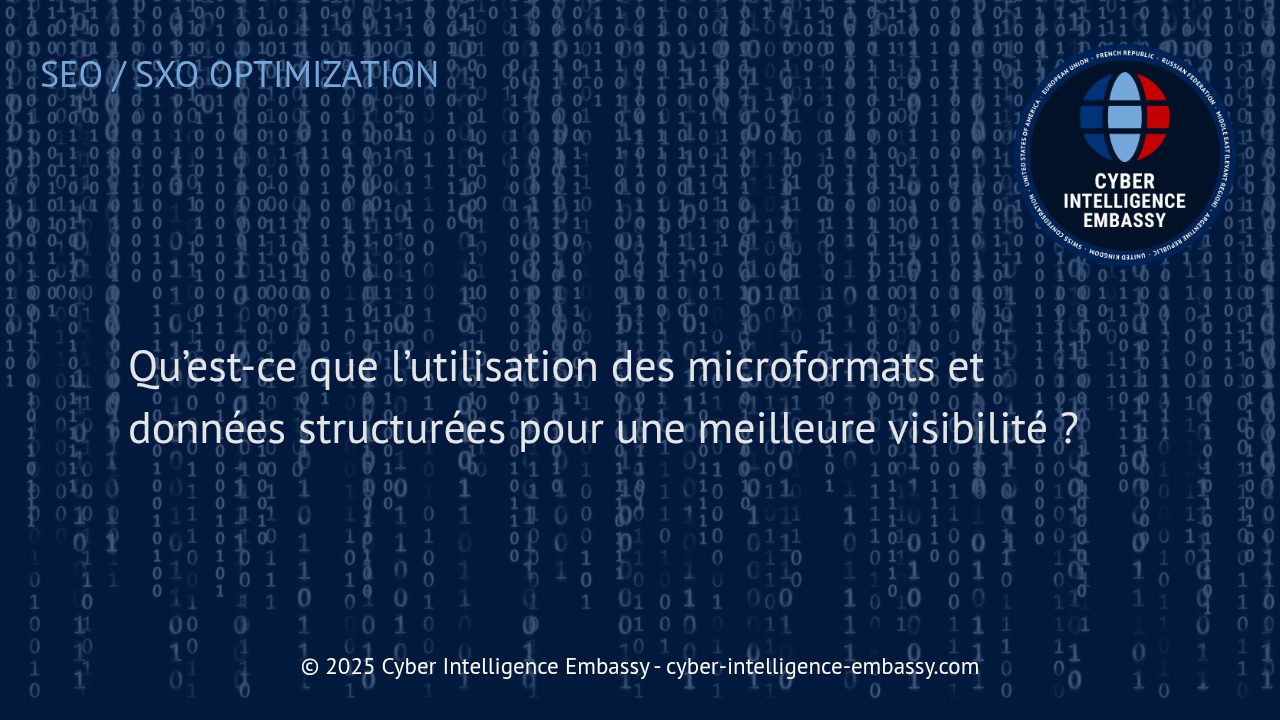 Microformats et données structurées : des alliés stratégiques pour booster la visibilité en ligne