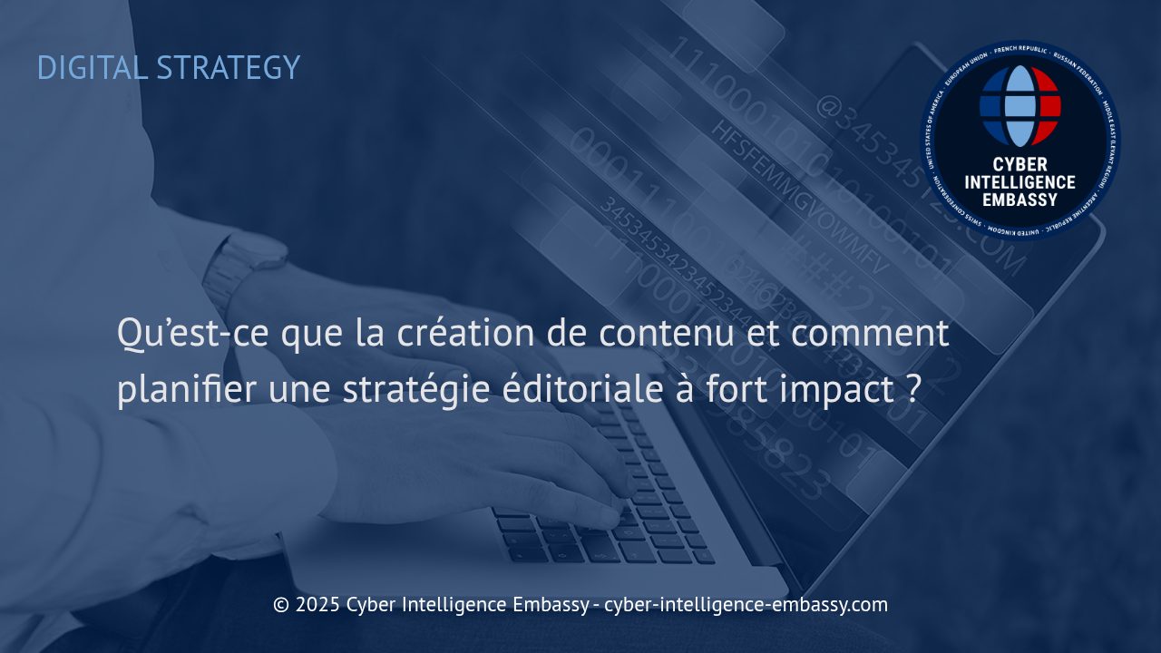 Créer du contenu percutant : les clés d'une stratégie éditoriale efficace pour les entreprises
