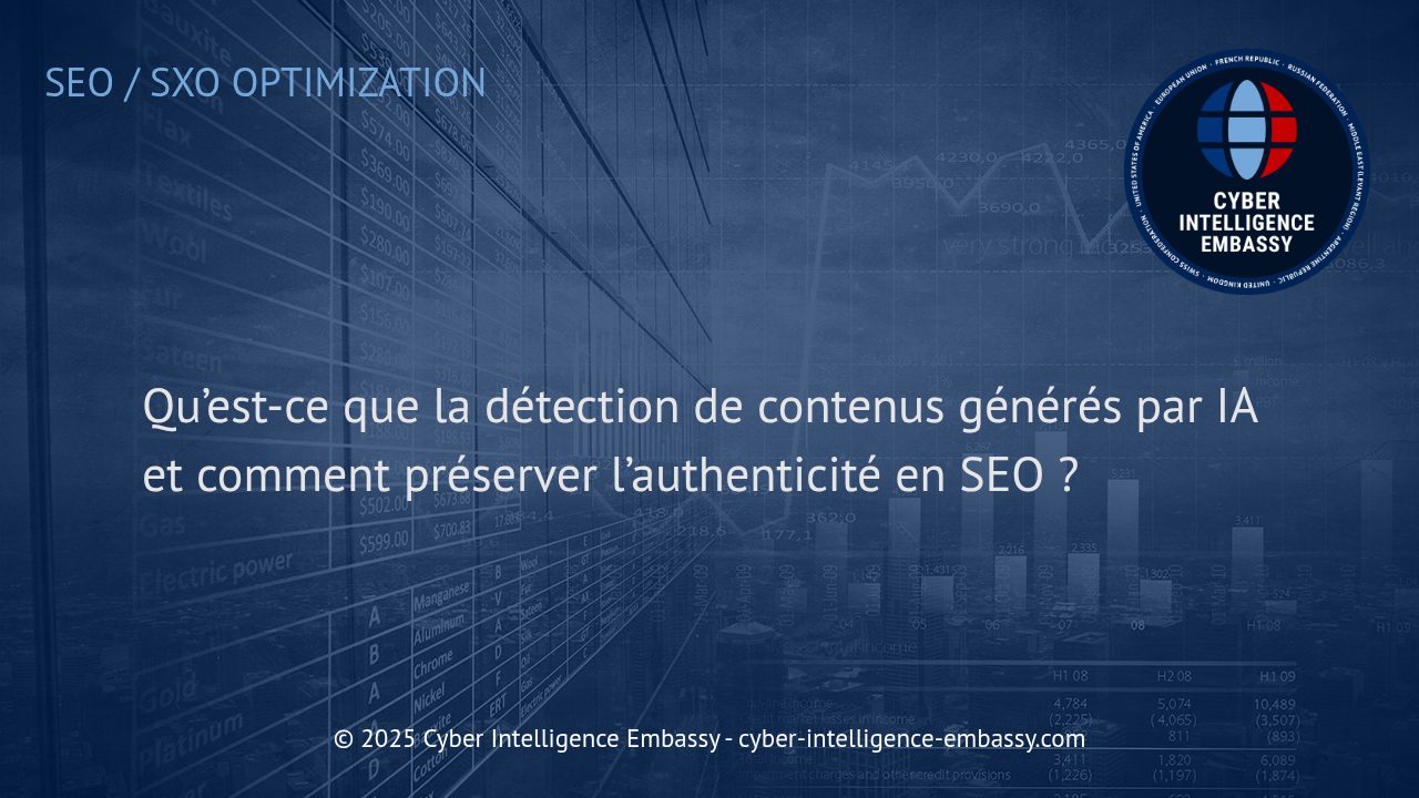 Détection de contenus générés par l'IA : enjeux et solutions pour garantir l'authenticité SEO