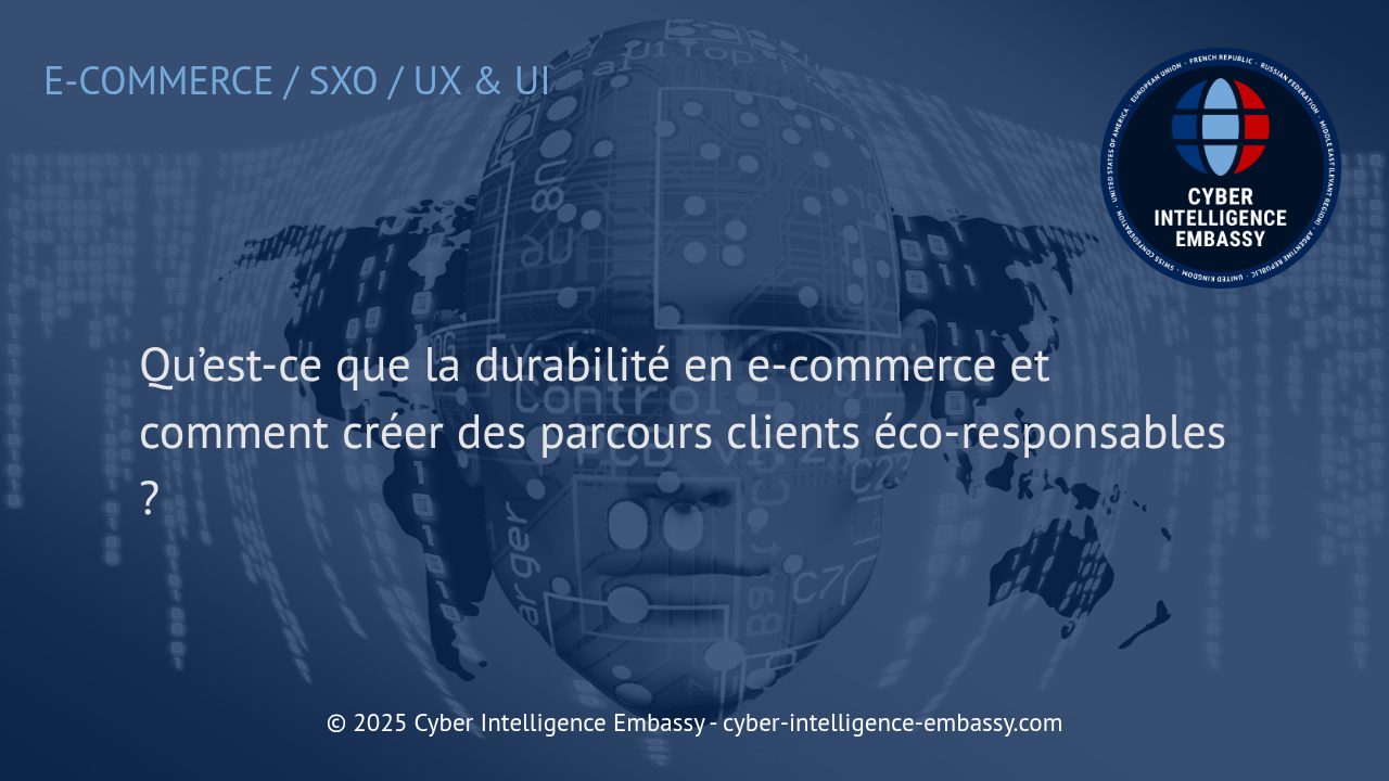 Durabilité et e-commerce : construire des parcours clients éco-responsables pour un avenir digital responsable