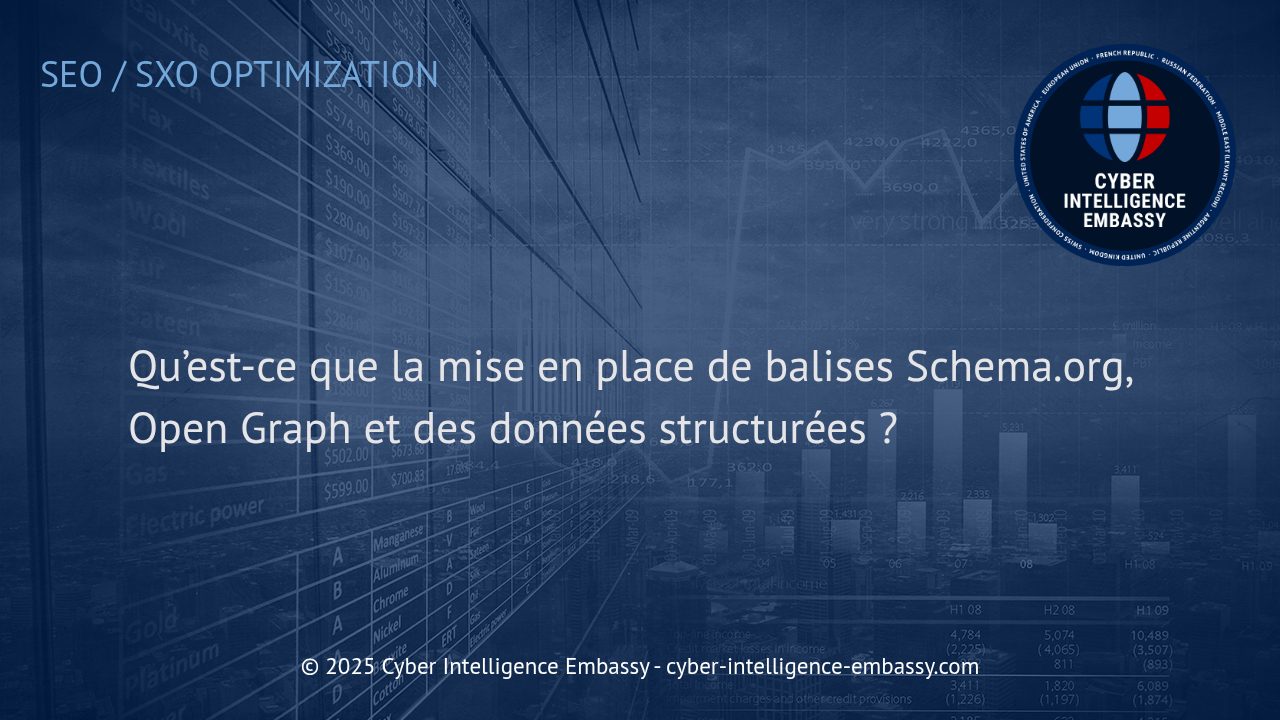 Optimisez la visibilité de votre site : Comprendre les balises Schema. org, Open Graph et les données structurées