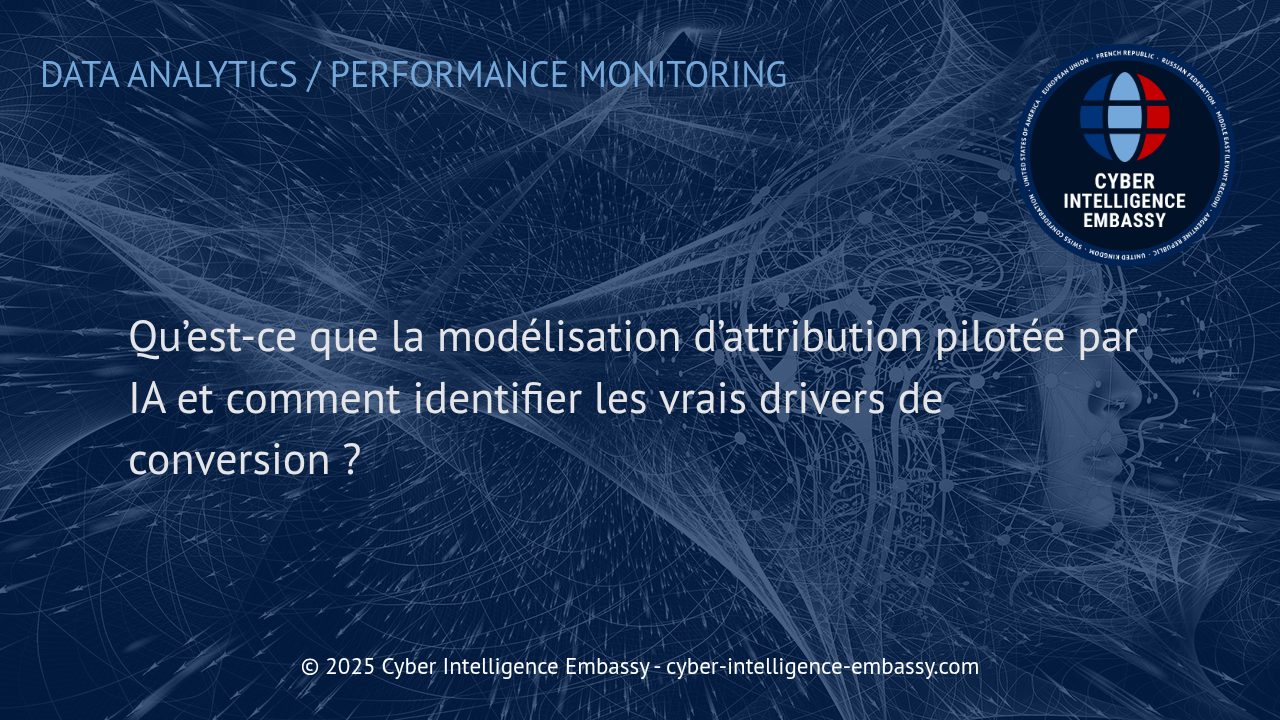 Exploiter la modélisation d'attribution pilotée par IA pour révéler les véritables moteurs de conversion