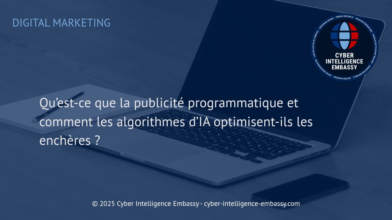 Publicité programmatique : l'IA au cœur des enchères digitales performantes