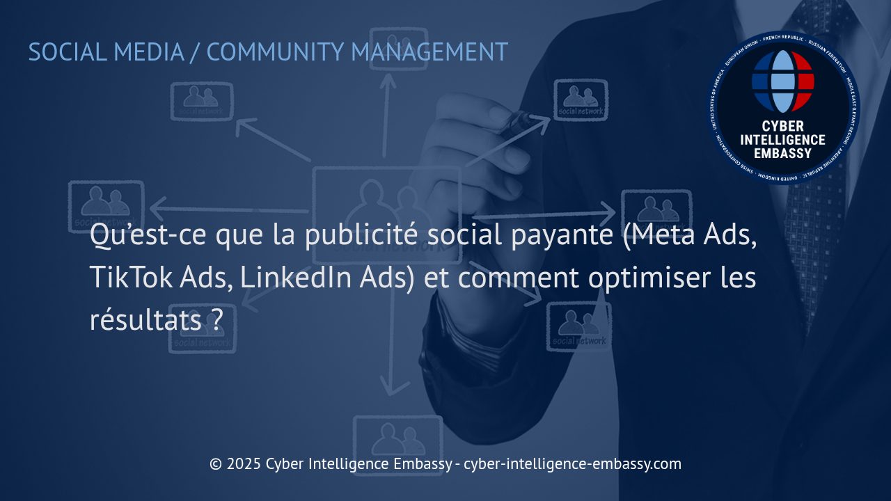 Maîtriser la publicité sociale payante : Stratégies efficaces pour des campagnes Meta, TikTok et LinkedIn performantes