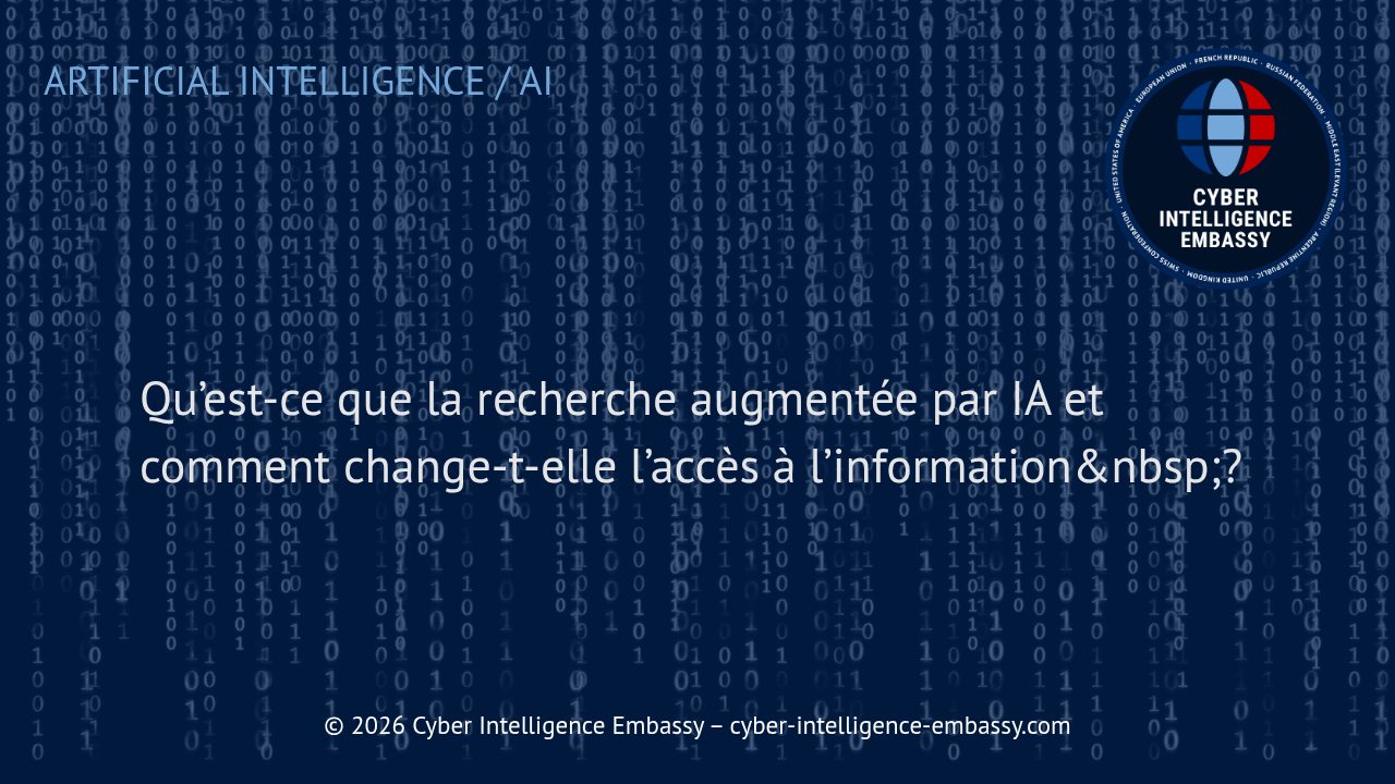 Qu’est-ce que la recherche augmentée par IA et comment change-t-elle l’accès à l’information&nbsp;?