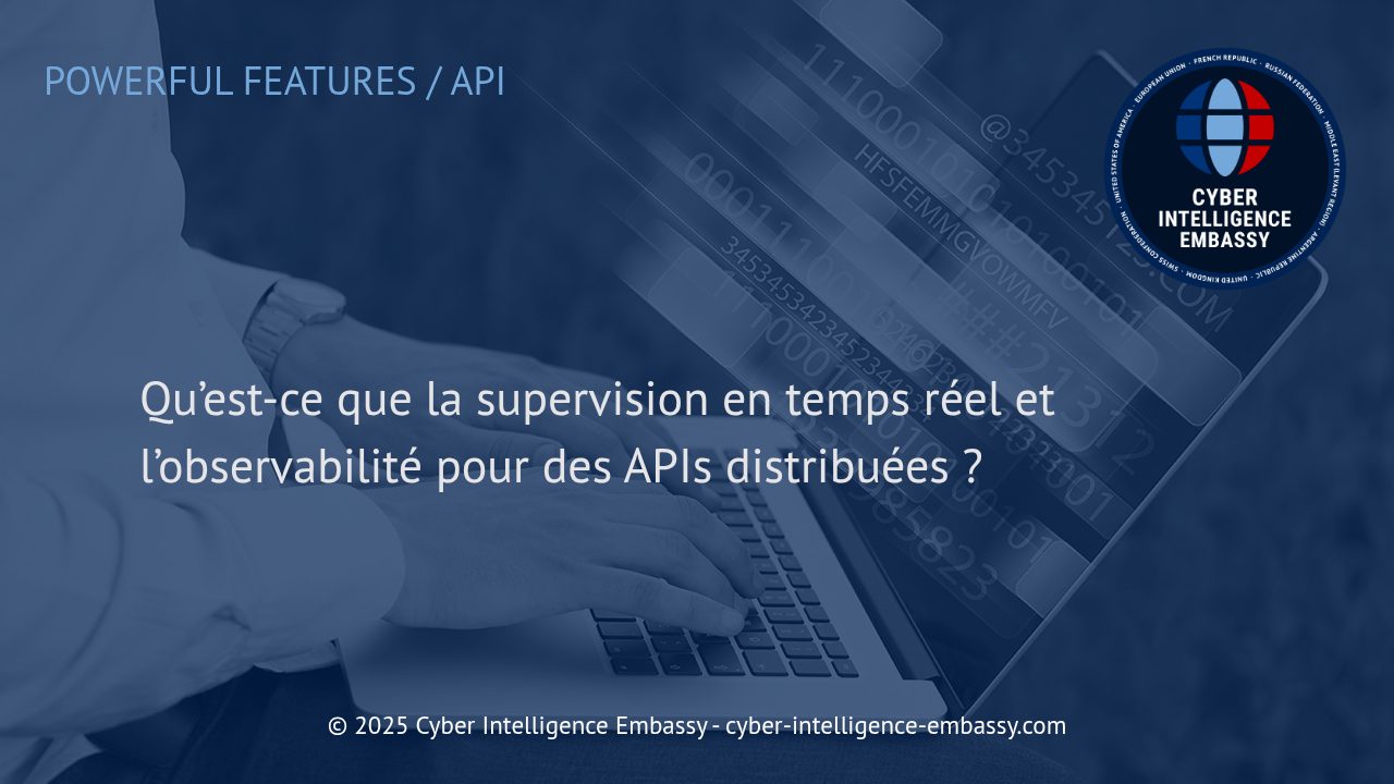 Supervision en temps réel et observabilité : Garantir la fiabilité des APIs distribuées
