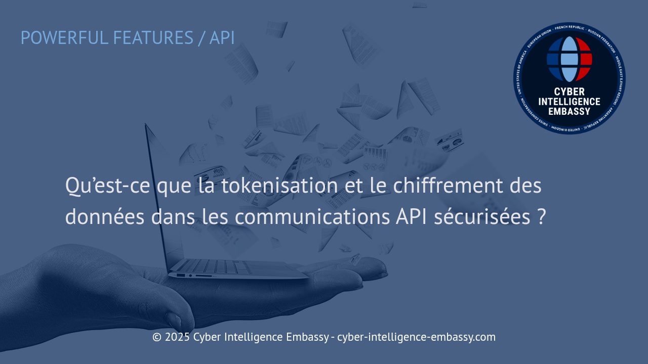 Sécurisation des API : comprendre la tokenisation et le chiffrement des données
