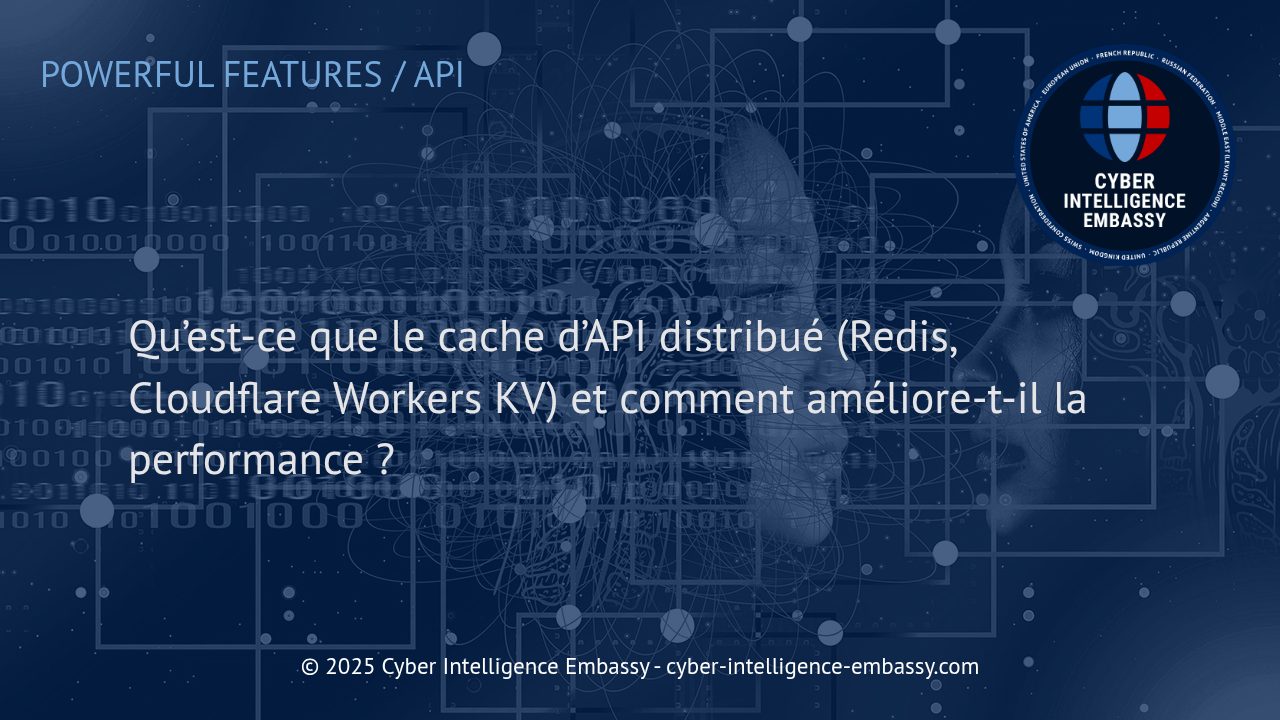 Optimiser la performance des APIs grâce au cache distribué : Redis, Cloudflare Workers KV et au-delà