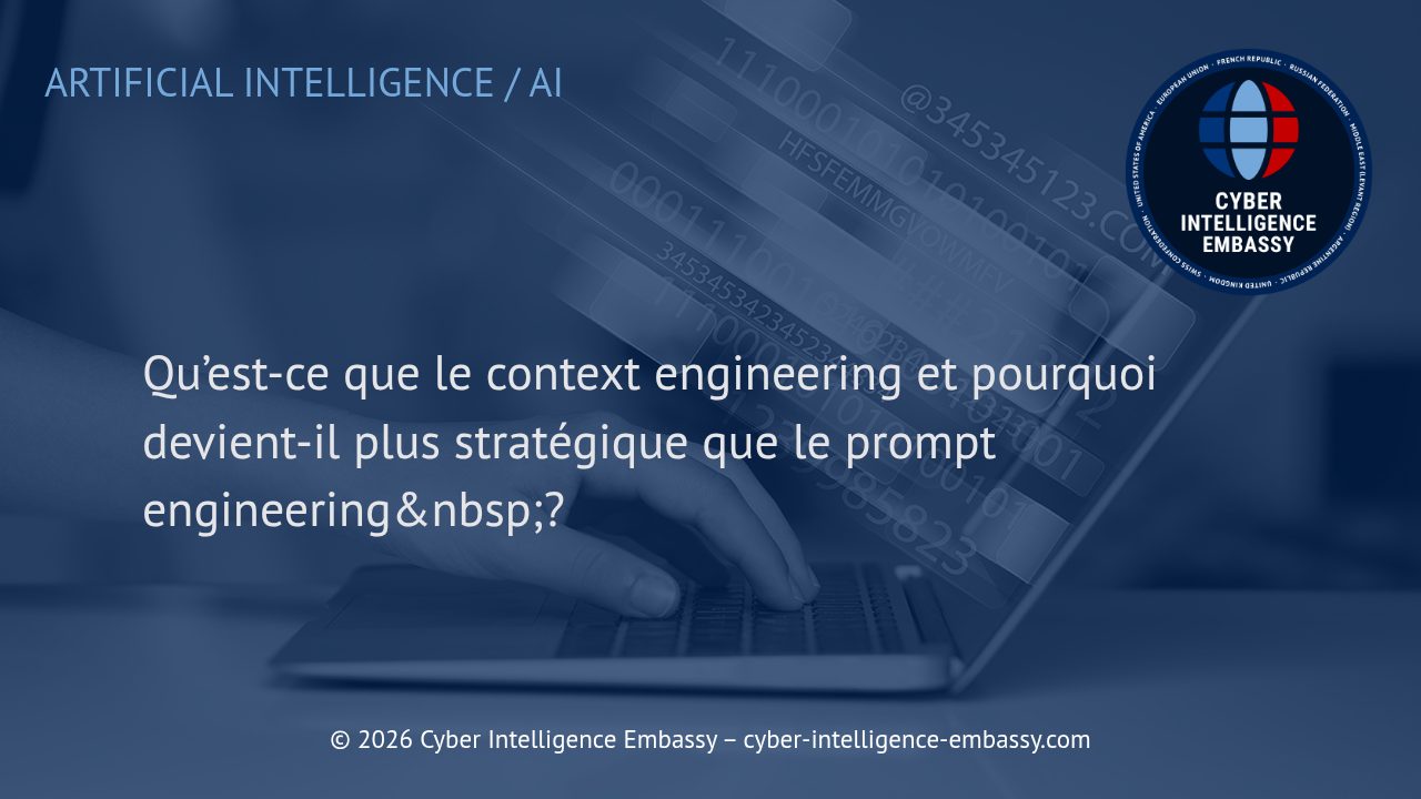 Qu’est-ce que le context engineering et pourquoi devient-il plus stratégique que le prompt engineering&nbsp;?