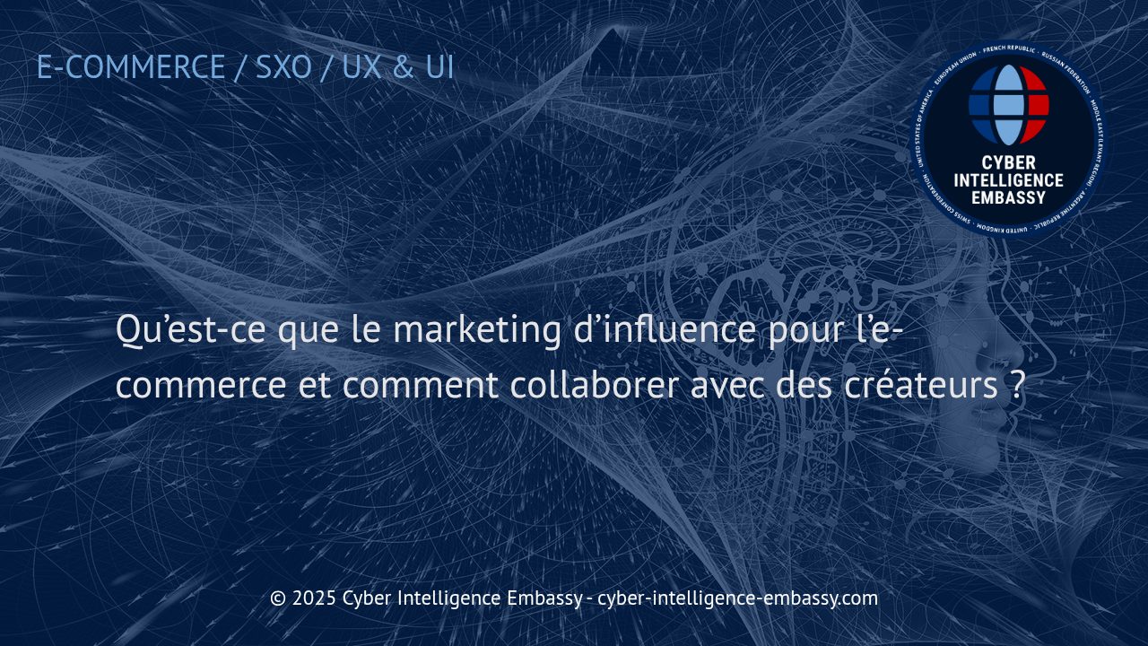 Exploiter le marketing d'influence pour booster votre e-commerce : stratégies et bonnes pratiques