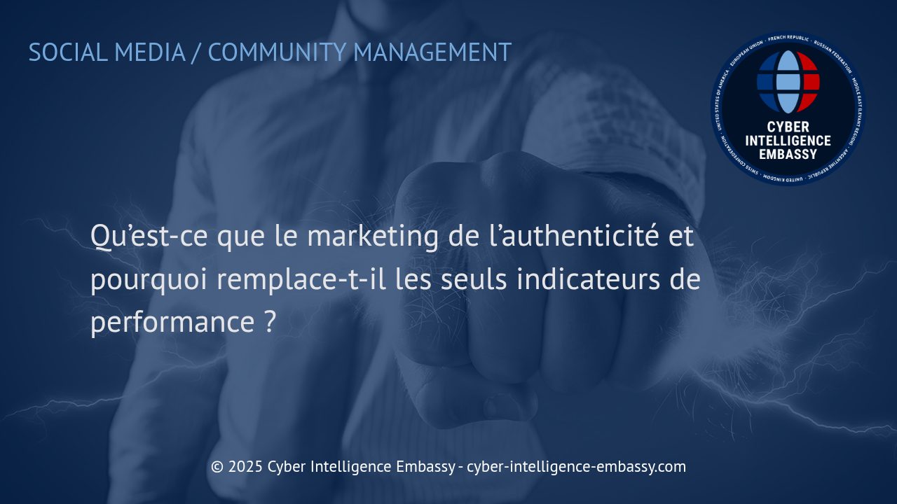 Le marketing de l'authenticité : une révolution au-delà des indicateurs de performance